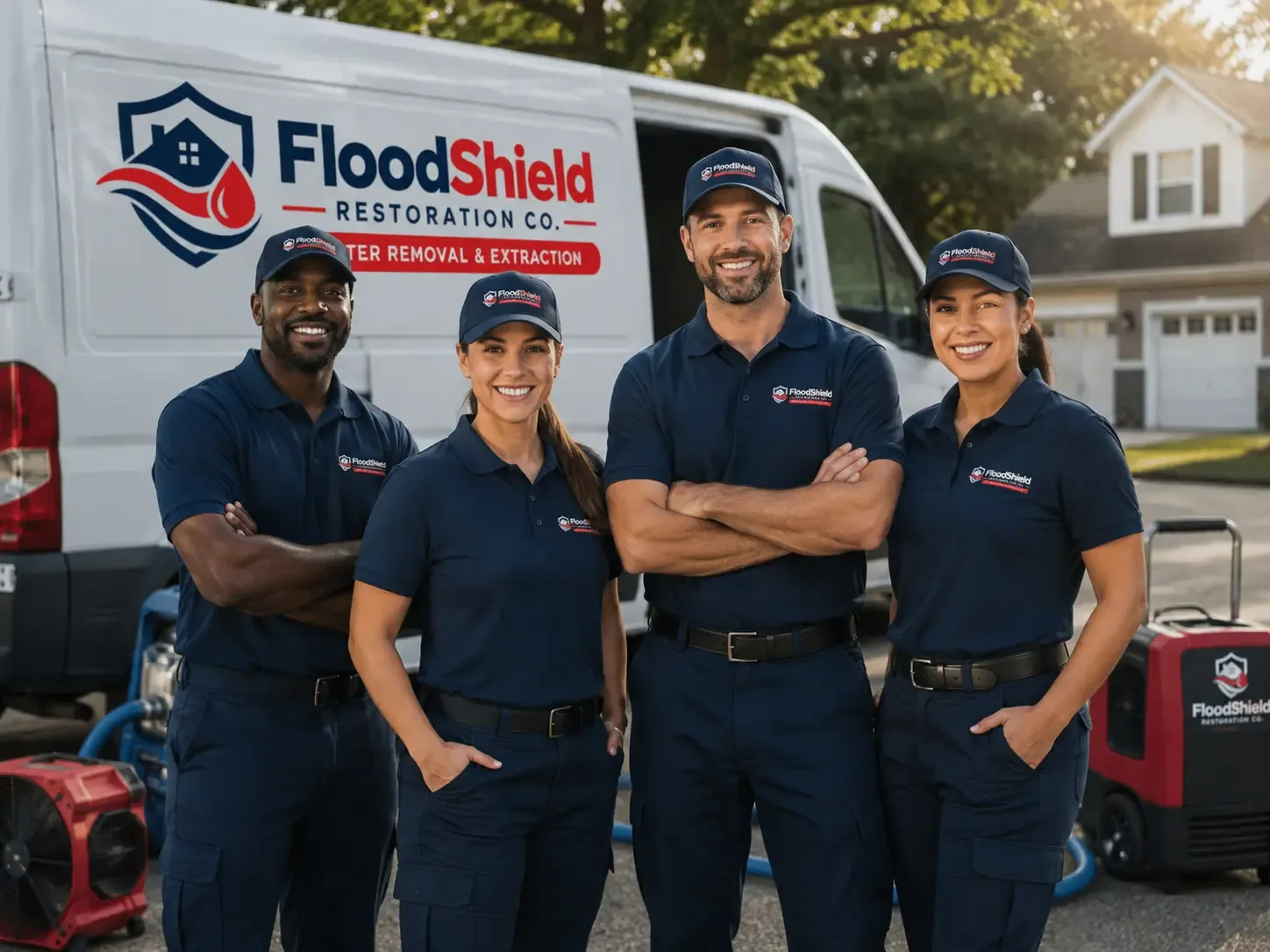 Flood Damage Restoration company in Hallwood, VA
