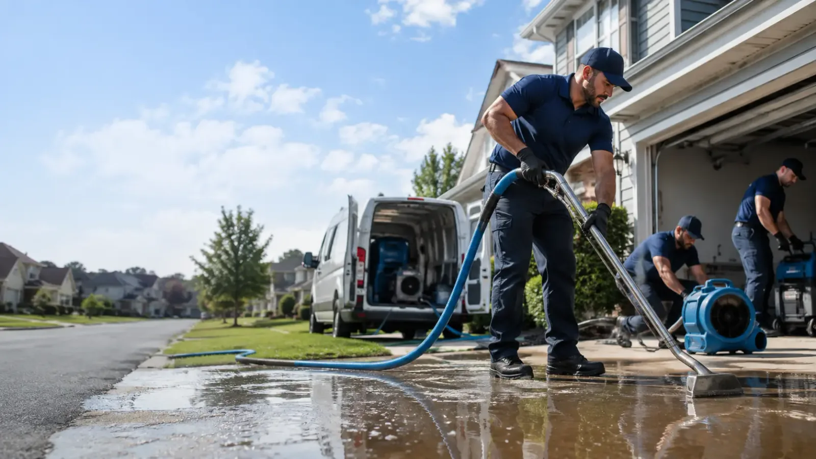 Flood Damage Restoration in Hallwood, VA